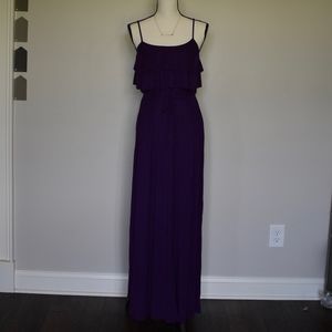 pretty purple maxi dress